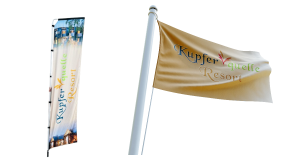 Image of printed flags