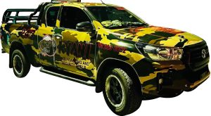 Image of wrapped Vehicle